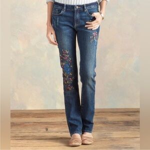 Sundance, Embroidered Magnolia Jeans, Sz 28,Exquisitely Designed,Amazing Fit